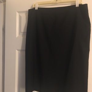Black Skirt by Talbots, sz 14.